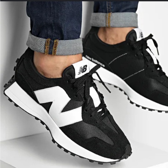 New Balance Black and White Sneakers